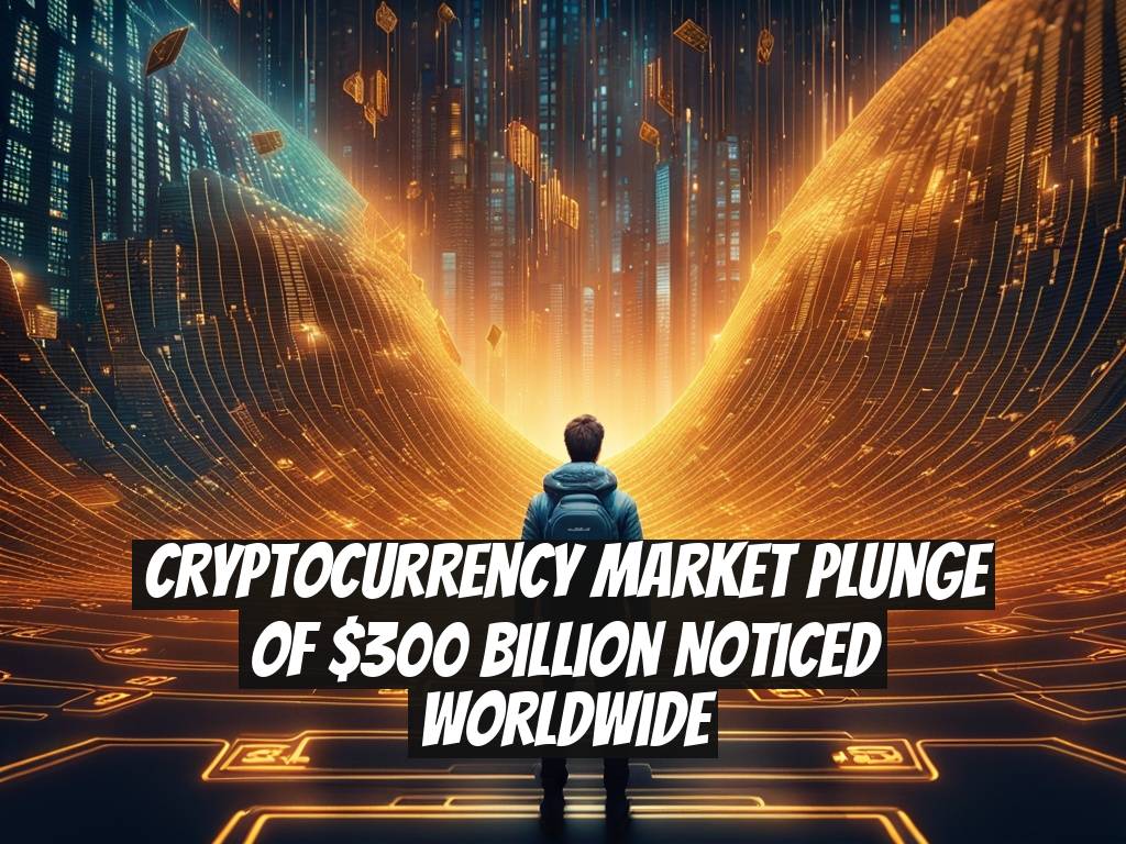 Cryptocurrency Market Plunge of $300 Billion Noticed Worldwide