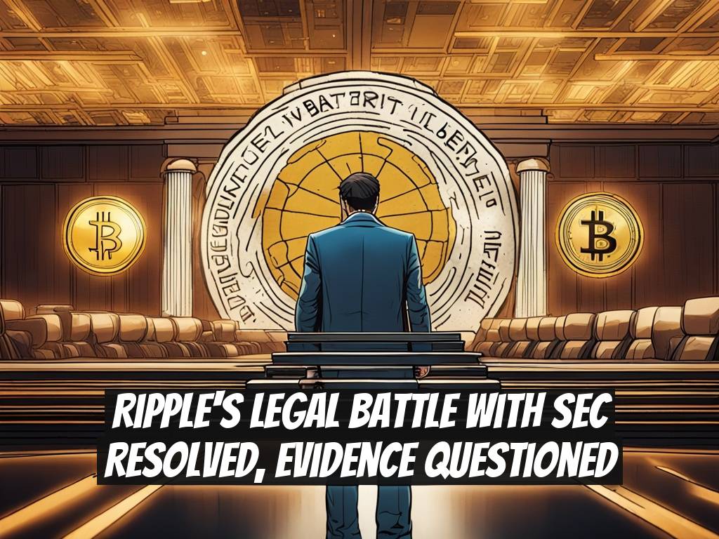 Ripple's Legal Battle with SEC Resolved, Evidence Questioned