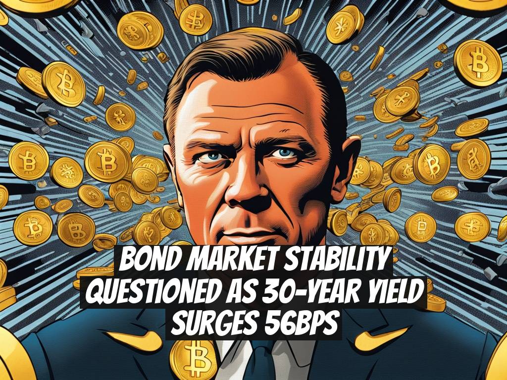 Bond Market Stability Questioned as 30-Year Yield Surges 56bps