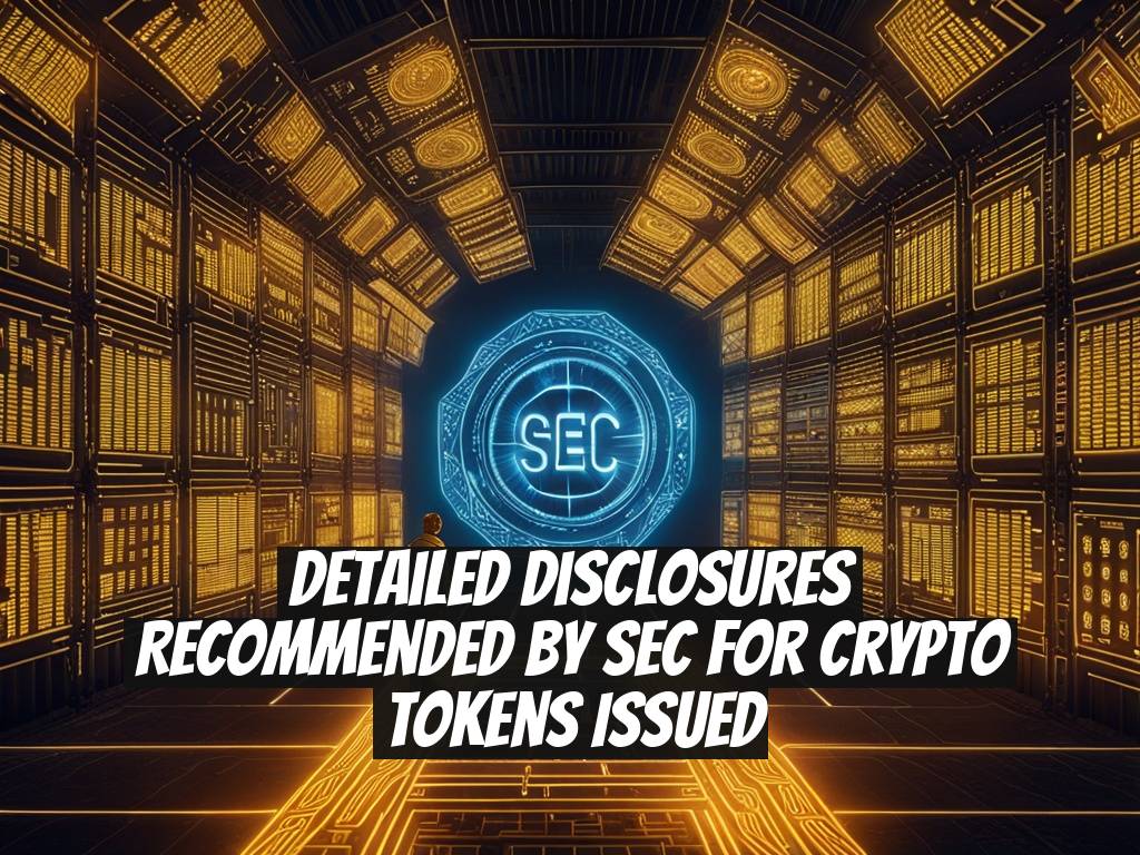 Detailed Disclosures Recommended by SEC for Crypto Tokens Issued