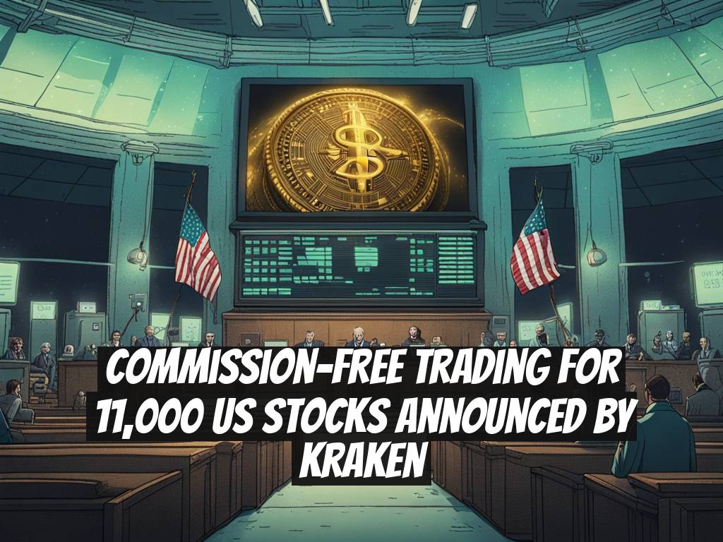 Commission-Free Trading for 11,000 US Stocks Announced by Kraken