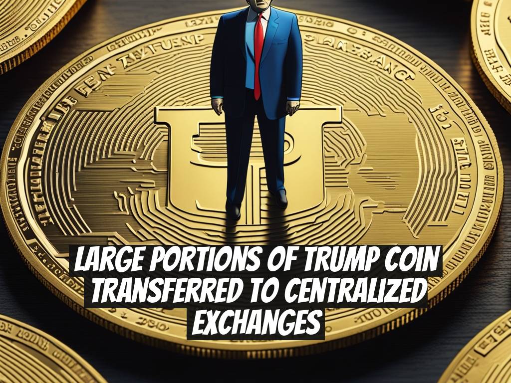 Large Portions of TRUMP Coin Transferred to Centralized Exchanges