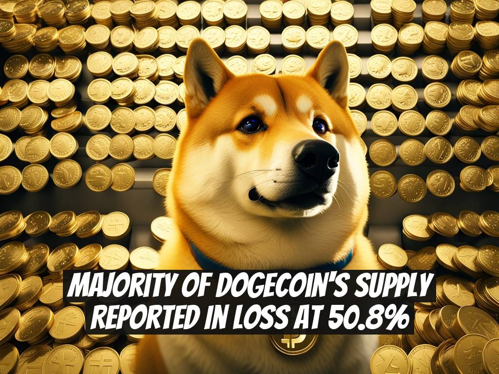 Majority of Dogecoin's Supply Reported in Loss at 50.8%