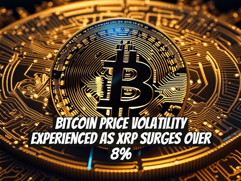 Bitcoin Price Volatility Experienced as XRP Surges Over 8%