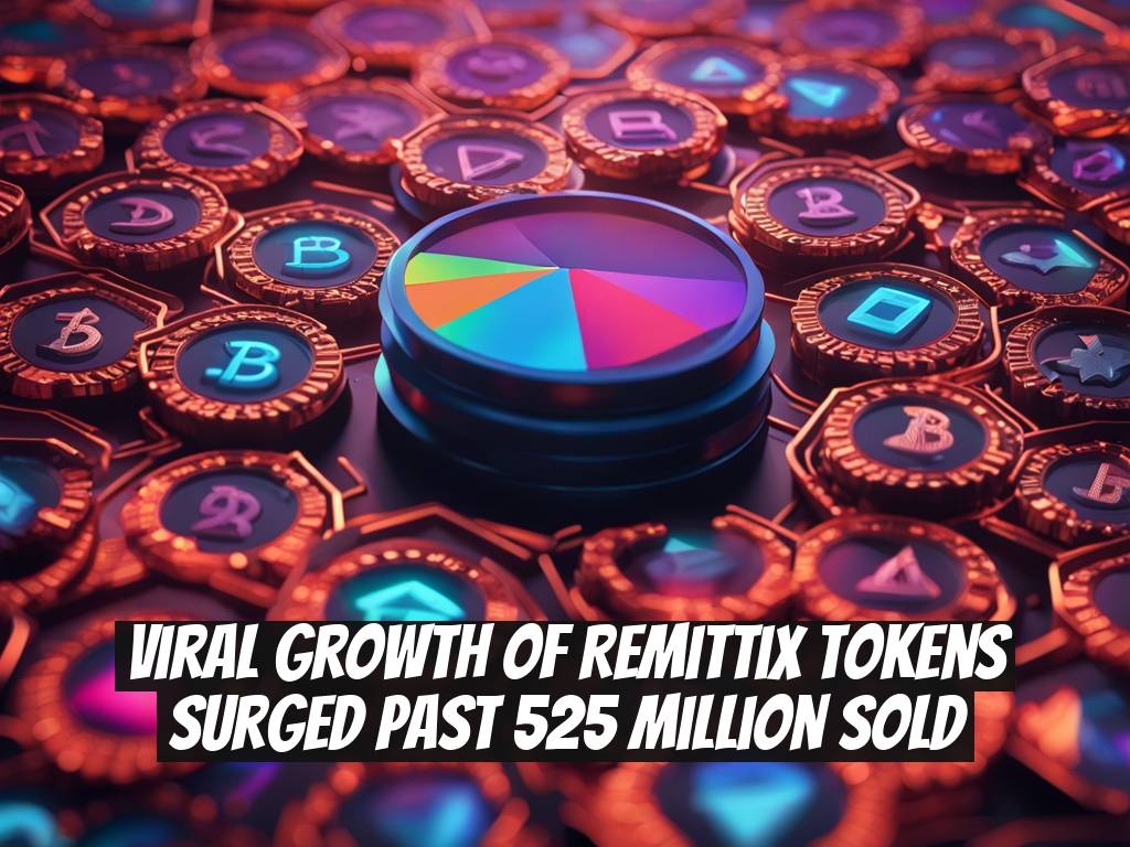 Viral Growth of Remittix Tokens Surged Past 525 Million Sold