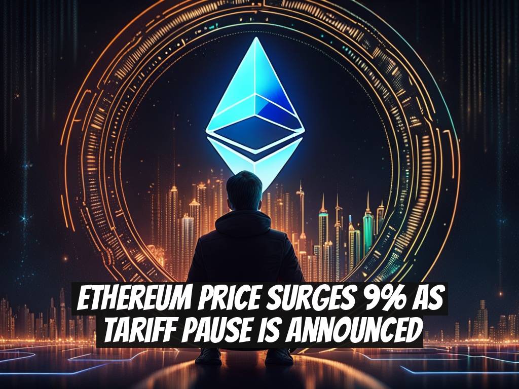 Ethereum Price Surges 9% as Tariff Pause Is Announced