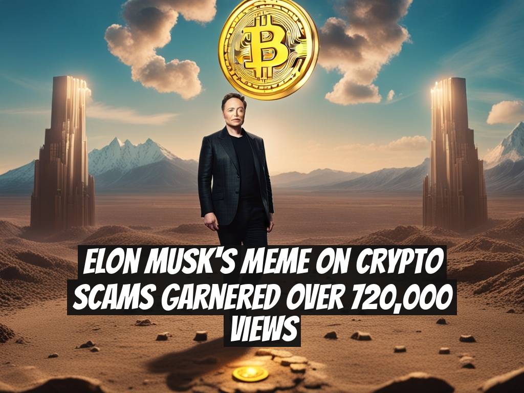 Elon Musk's Meme on Crypto Scams Garnered Over 720,000 Views