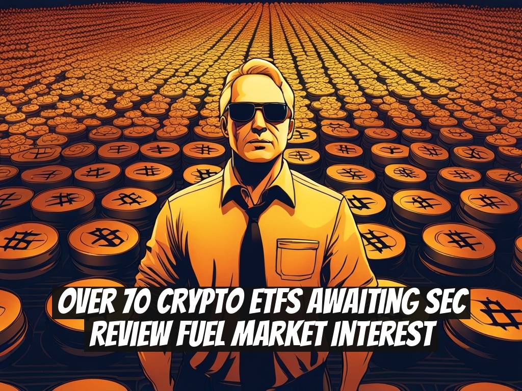 Over 70 Crypto ETFs Awaiting SEC Review Fuel Market Interest