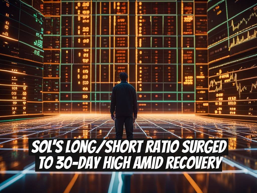 SOL's Long/Short Ratio Surged to 30-Day High Amid Recovery