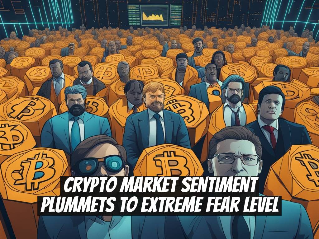 Crypto Market Sentiment Plummets to Extreme Fear Level