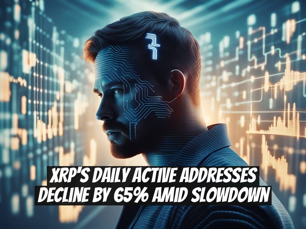 XRP's Daily Active Addresses Decline by 65% Amid Slowdown