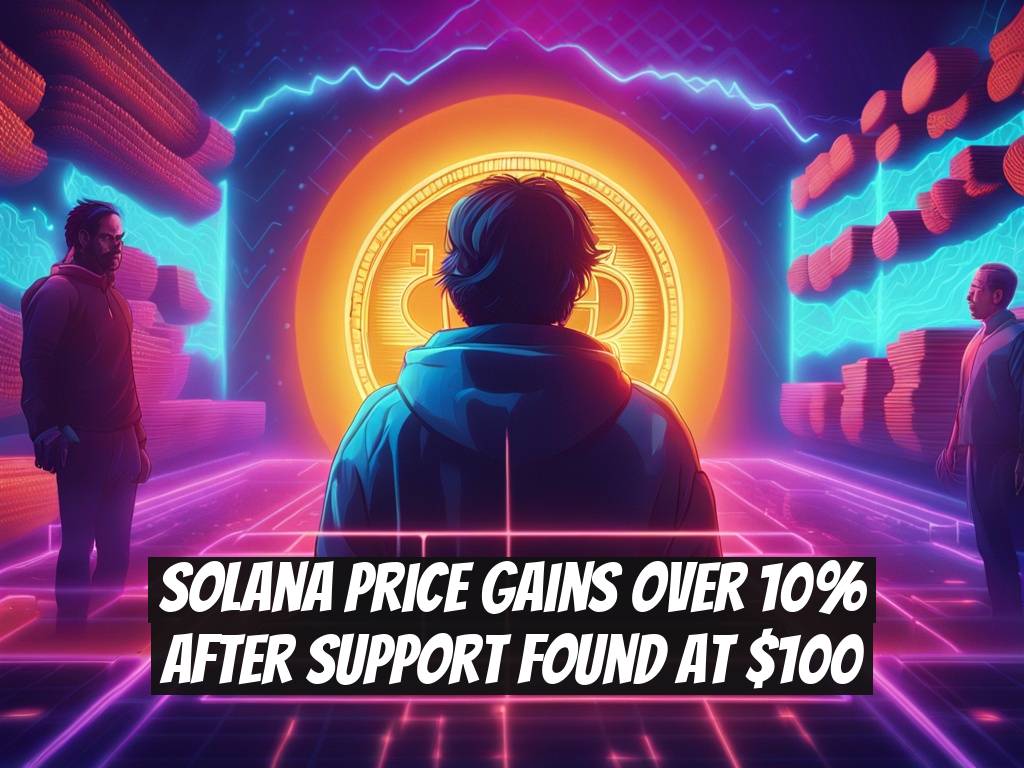 Solana Price Gains Over 10% After Support Found at $100