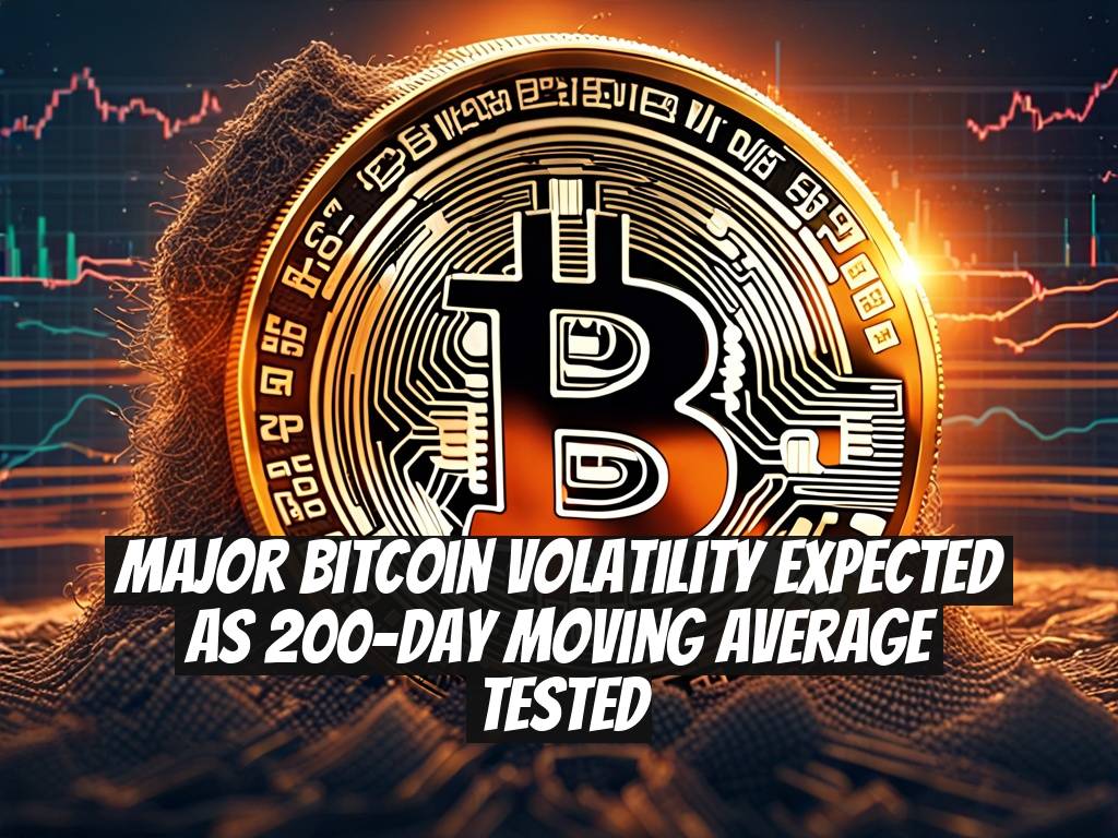 Major Bitcoin Volatility Expected as 200-Day Moving Average Tested