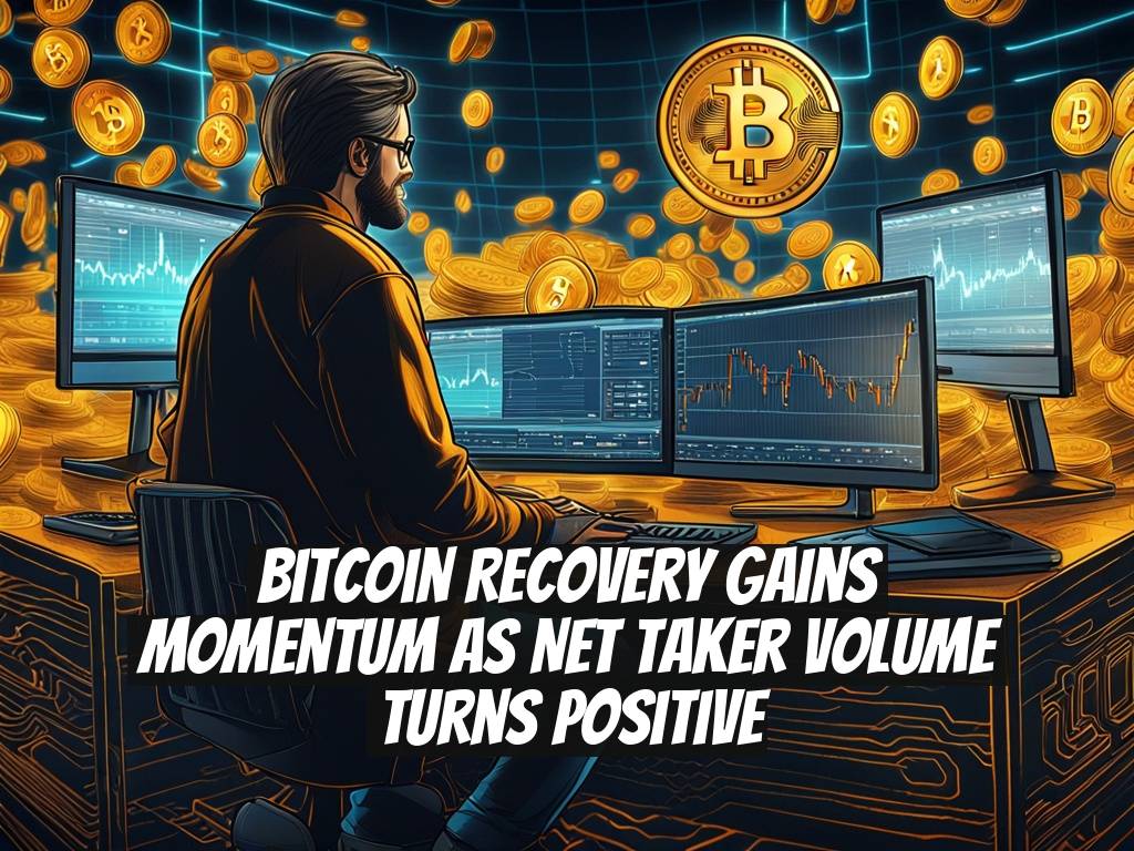 Bitcoin Recovery Gains Momentum as Net Taker Volume Turns Positive