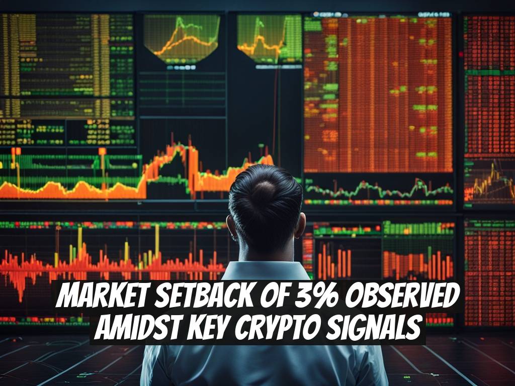 Market Setback of 3% Observed Amidst Key Crypto Signals