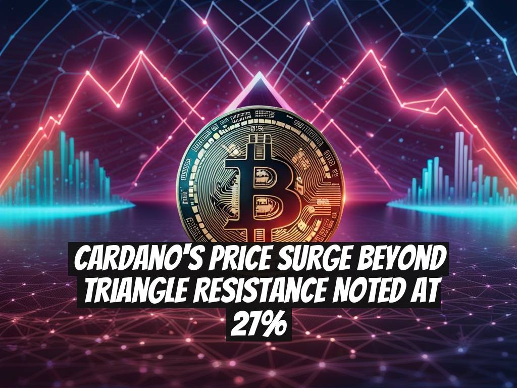 Cardano's Price Surge Beyond Triangle Resistance Noted at 27%