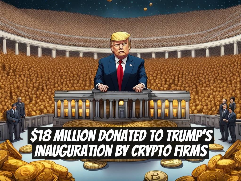 $18 Million Donated to Trump’s Inauguration by Crypto Firms