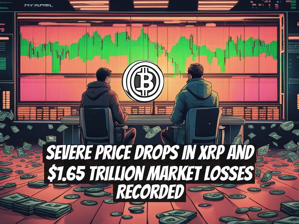 Severe Price Drops in XRP and $1.65 Trillion Market Losses Recorded