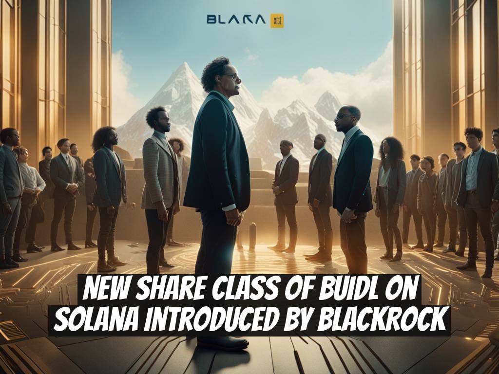 New Share Class of BUIDL on Solana Introduced by BlackRock