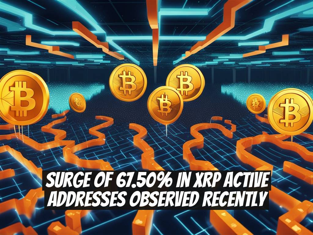 Surge of 67.50% in XRP Active Addresses Observed Recently