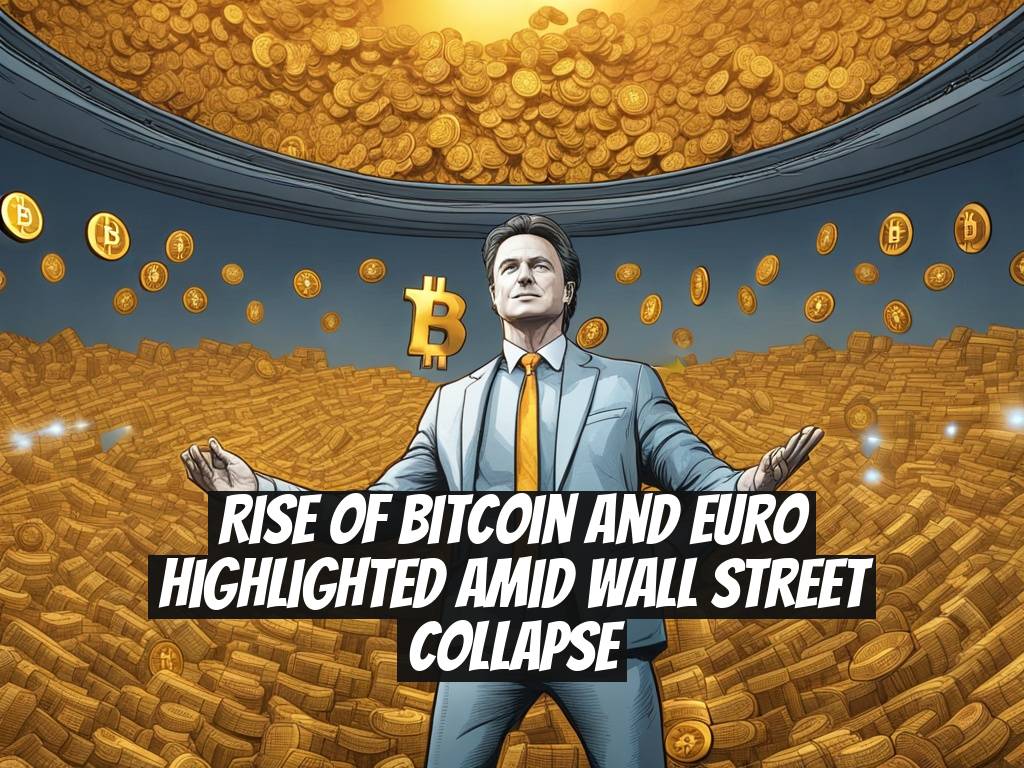 Rise of Bitcoin and Euro Highlighted Amid Wall Street Collapse