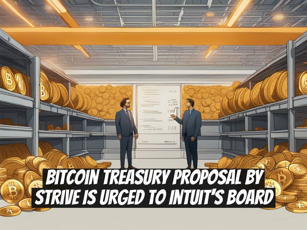 Bitcoin Treasury Proposal by Strive Is Urged to Intuit's Board