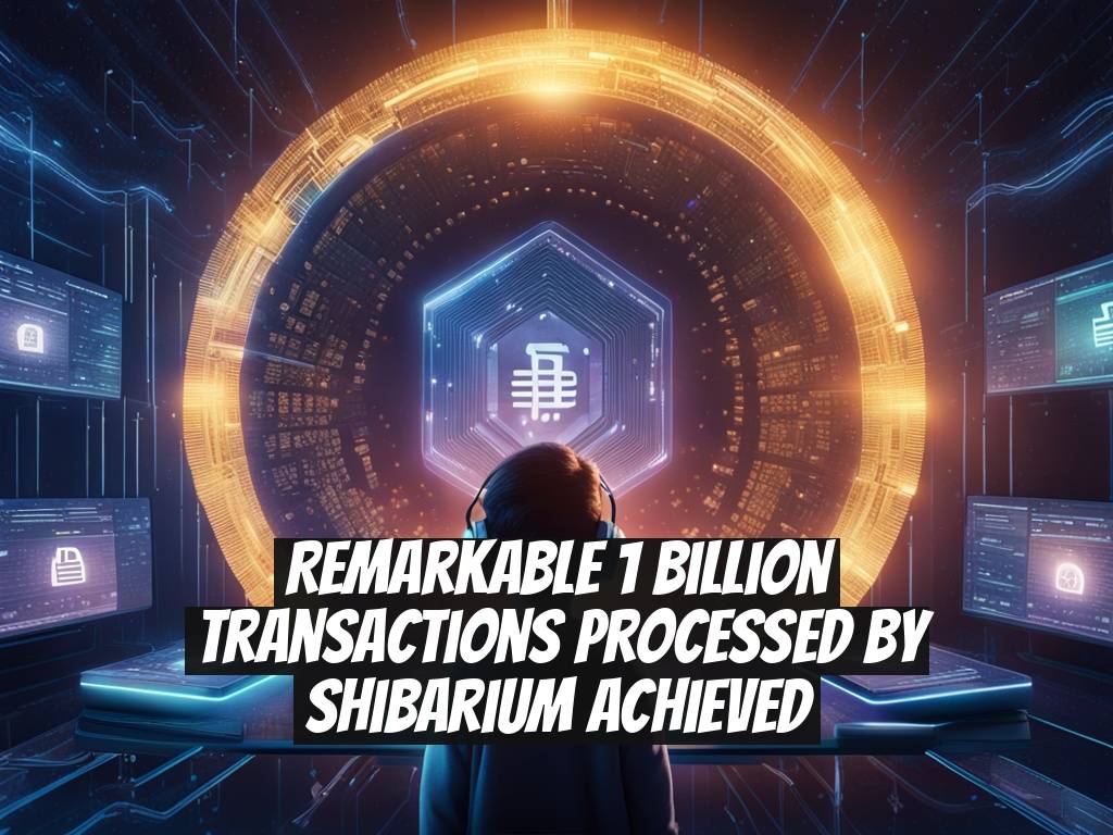 Remarkable 1 Billion Transactions Processed by Shibarium Achieved