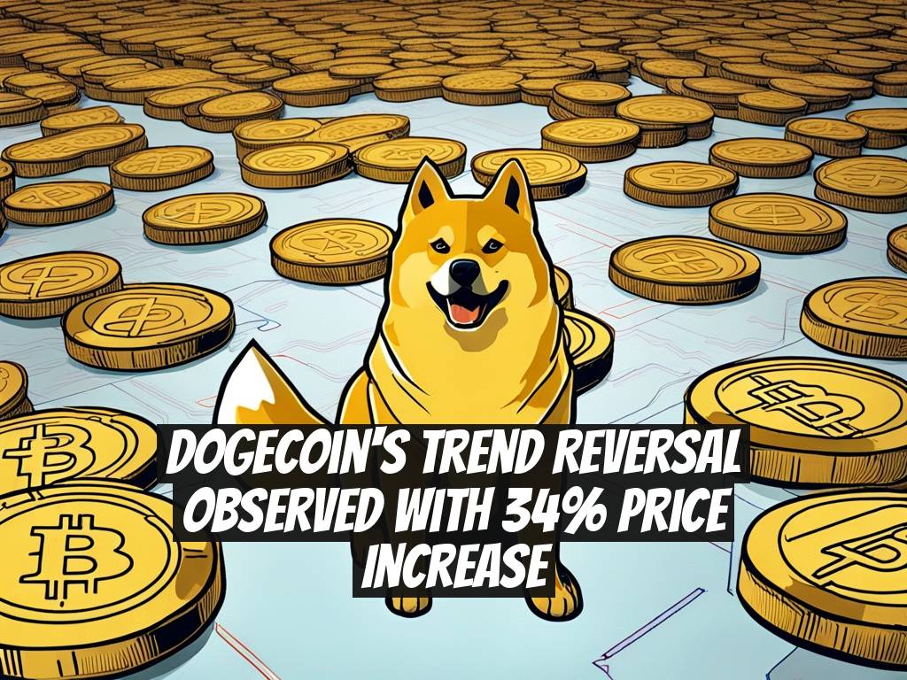 Dogecoin's Trend Reversal Observed with 34% Price Increase