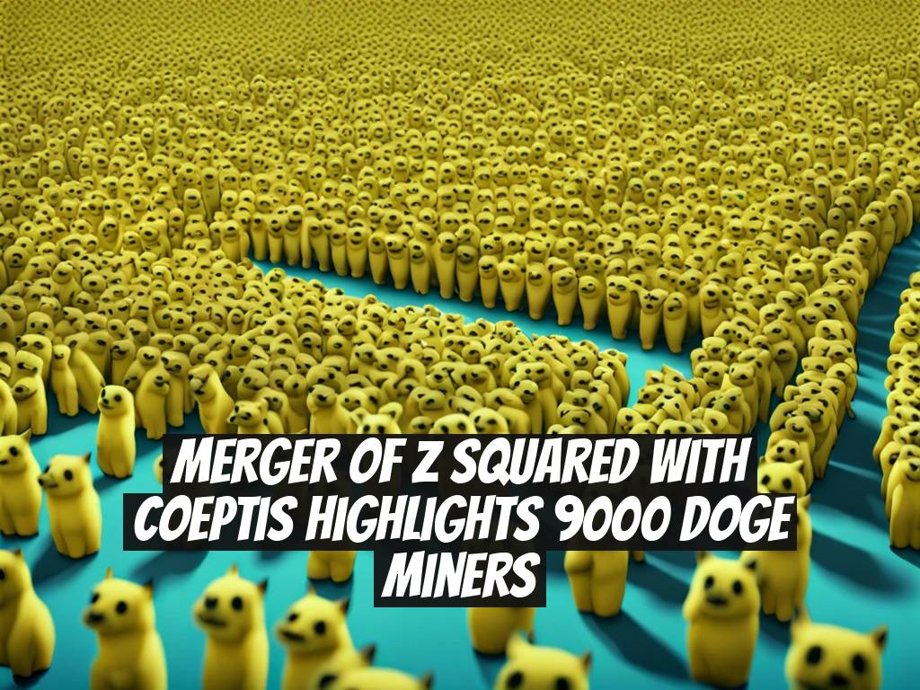 Merger of Z Squared with Coeptis Highlights 9000 DOGE Miners