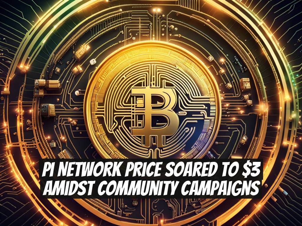 Pi Network Price Soared to $3 Amidst Community Campaigns