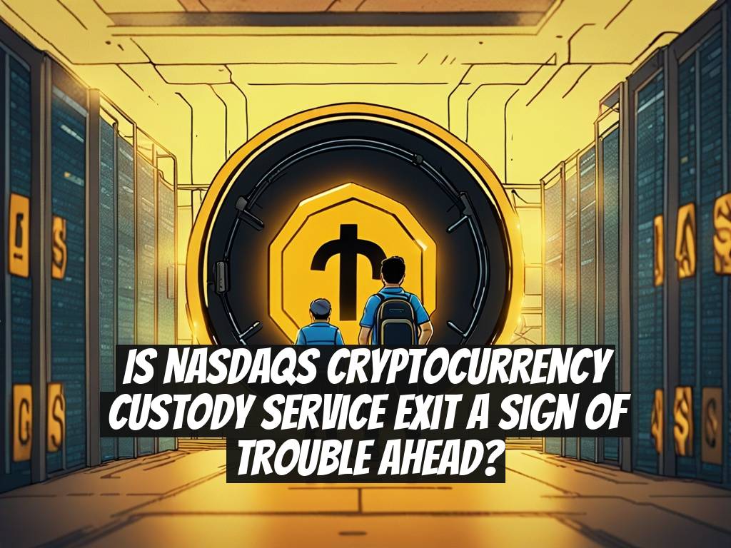 Is Nasdaqs Cryptocurrency Custody Service Exit a Sign of Trouble Ahead?