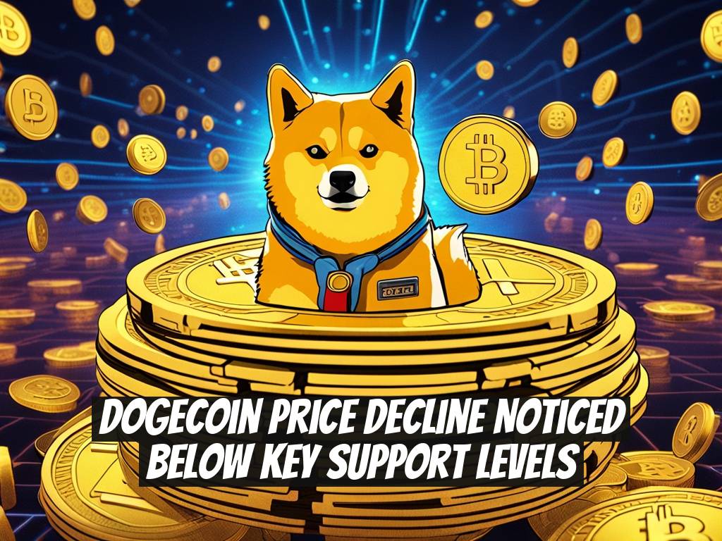 Dogecoin Price Decline Noticed Below Key Support Levels