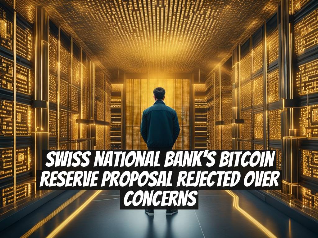 Swiss National Bank's Bitcoin Reserve Proposal Rejected Over Concerns