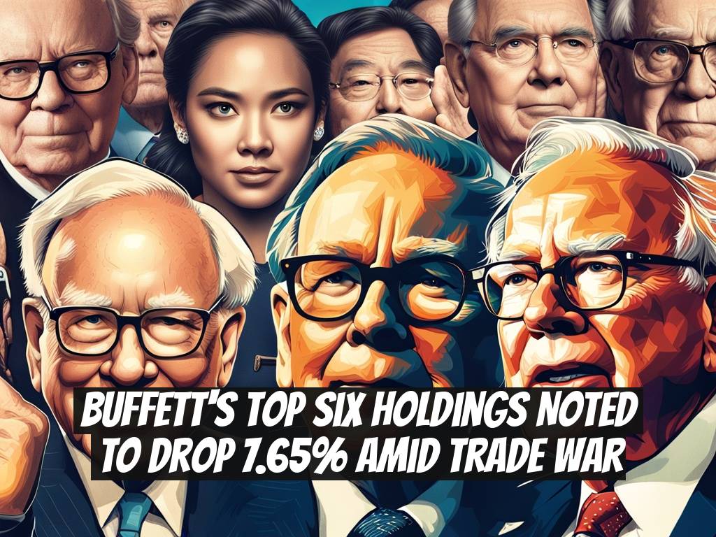 Buffett's Top Six Holdings Noted to Drop 7.65% Amid Trade War