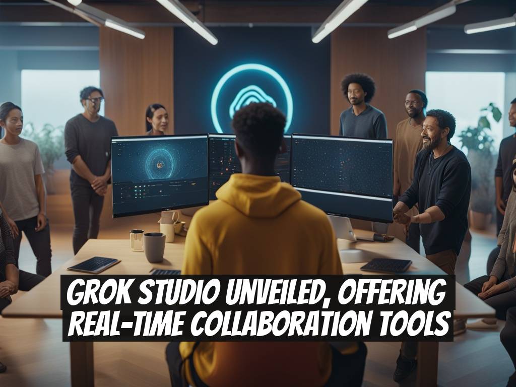 Grok Studio Unveiled, Offering  Real-Time Collaboration Tools