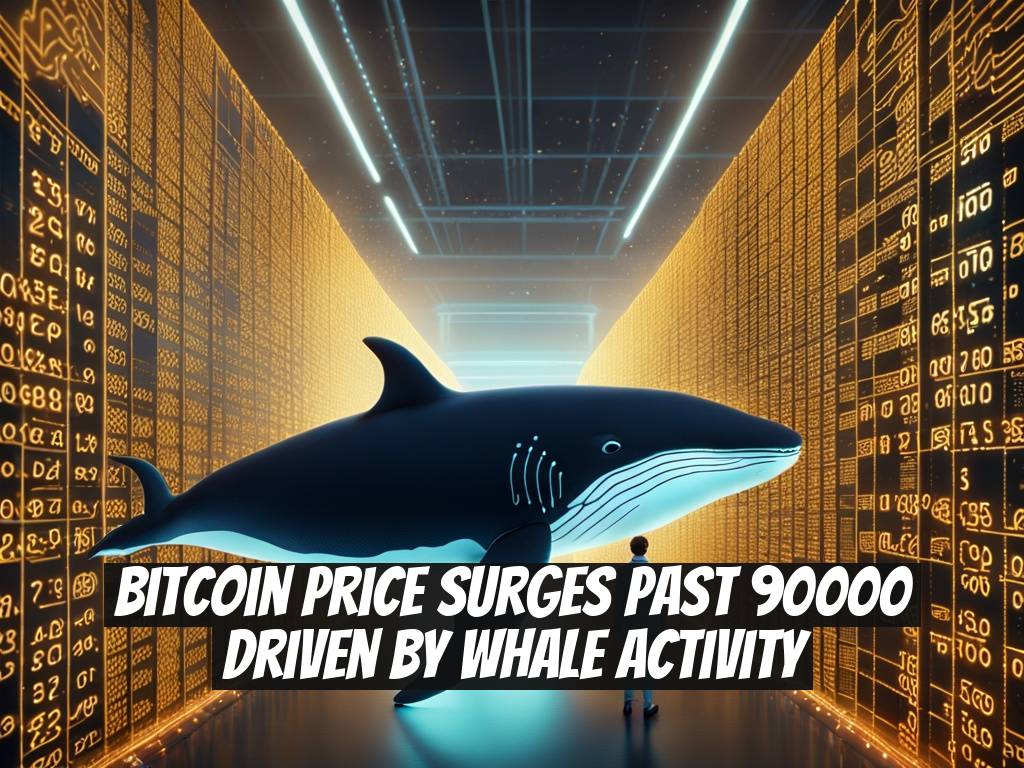 Bitcoin Price Surges Past 90000 Driven by Whale Activity