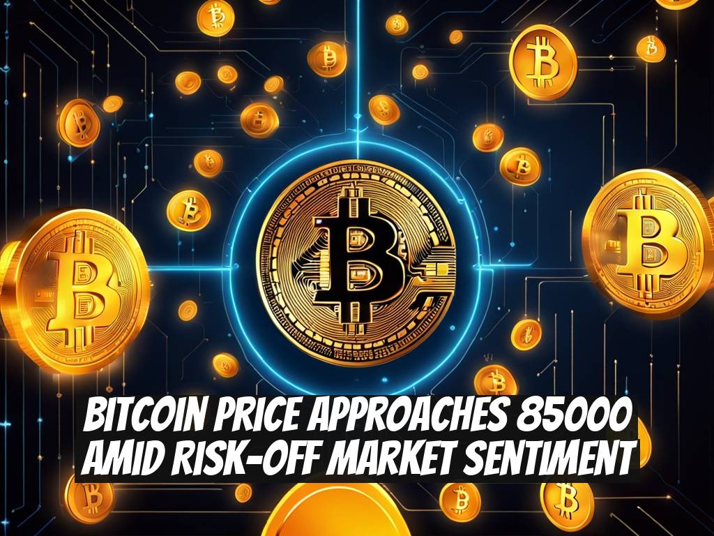 Bitcoin Price Approaches 85000 Amid Risk-Off Market Sentiment