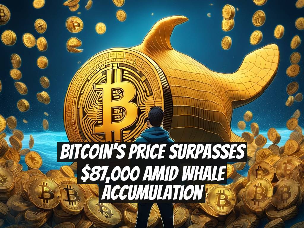 Bitcoin's Price Surpasses $87,000 Amid Whale Accumulation