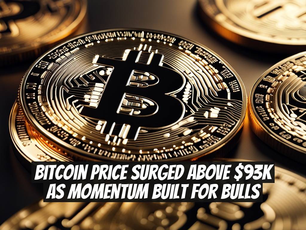 Bitcoin Price Surged Above $93K as Momentum Built for Bulls