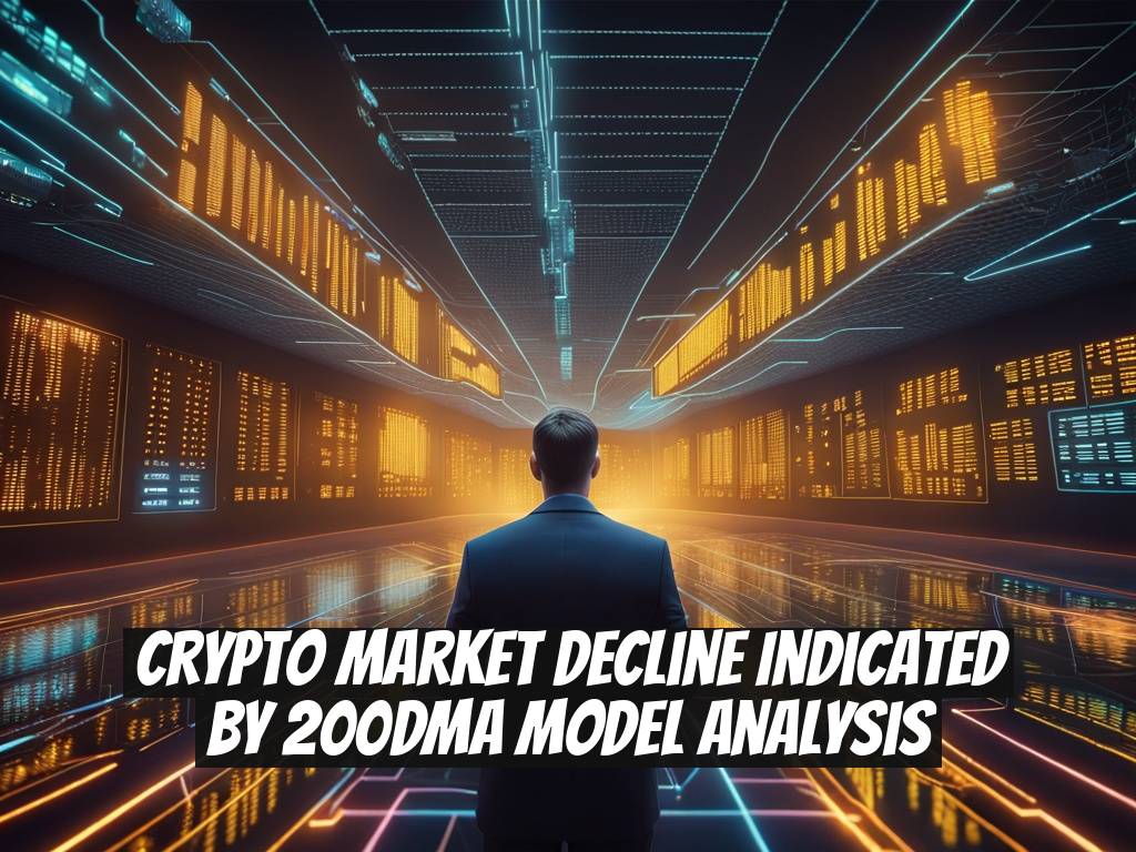Crypto Market Decline Indicated by 200DMA Model Analysis