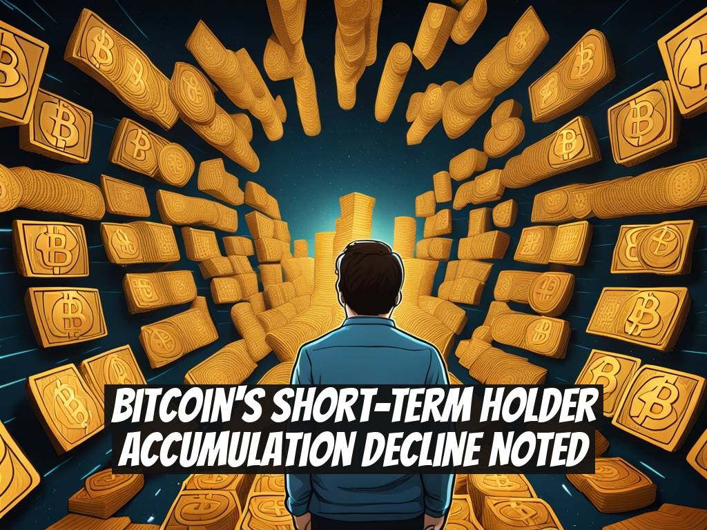 Bitcoin's Short-Term Holder Accumulation Decline Noted