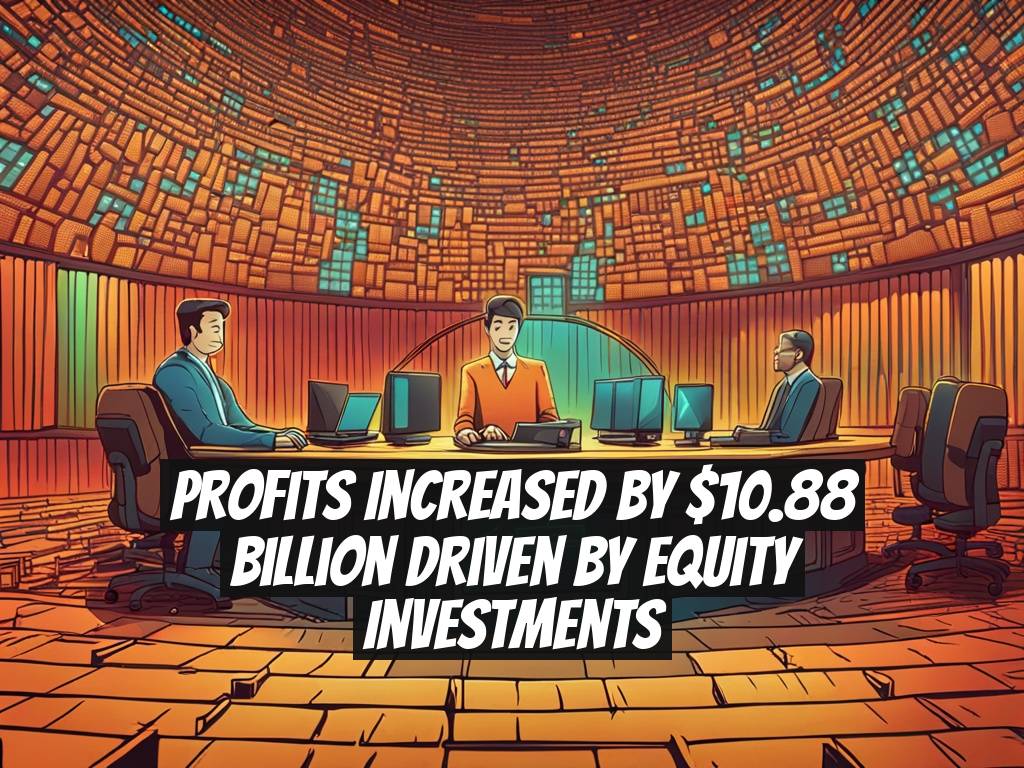 Profits Increased by $10.88 Billion Driven by Equity Investments
