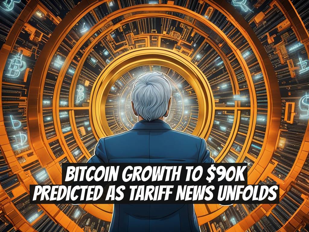 Bitcoin Growth to $90k Predicted as Tariff News Unfolds