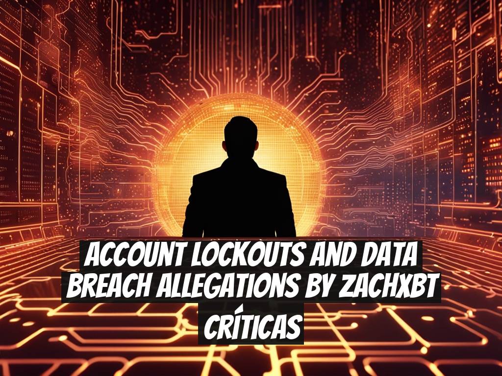 Account Lockouts and Data Breach Allegations by ZachXBT críticas