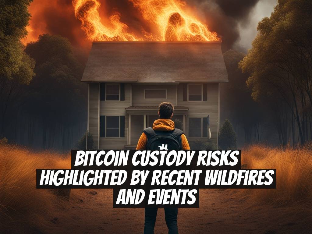 Bitcoin Custody Risks Highlighted by Recent Wildfires and Events