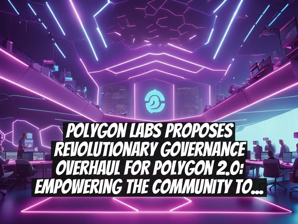 Polygon Labs Proposes Revolutionary Governance Overhaul for Polygon 2.0: Empowering the Community to Shape the Future