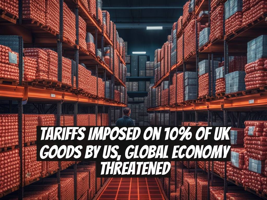 Tariffs Imposed on 10% of UK Goods by US, Global Economy Threatened