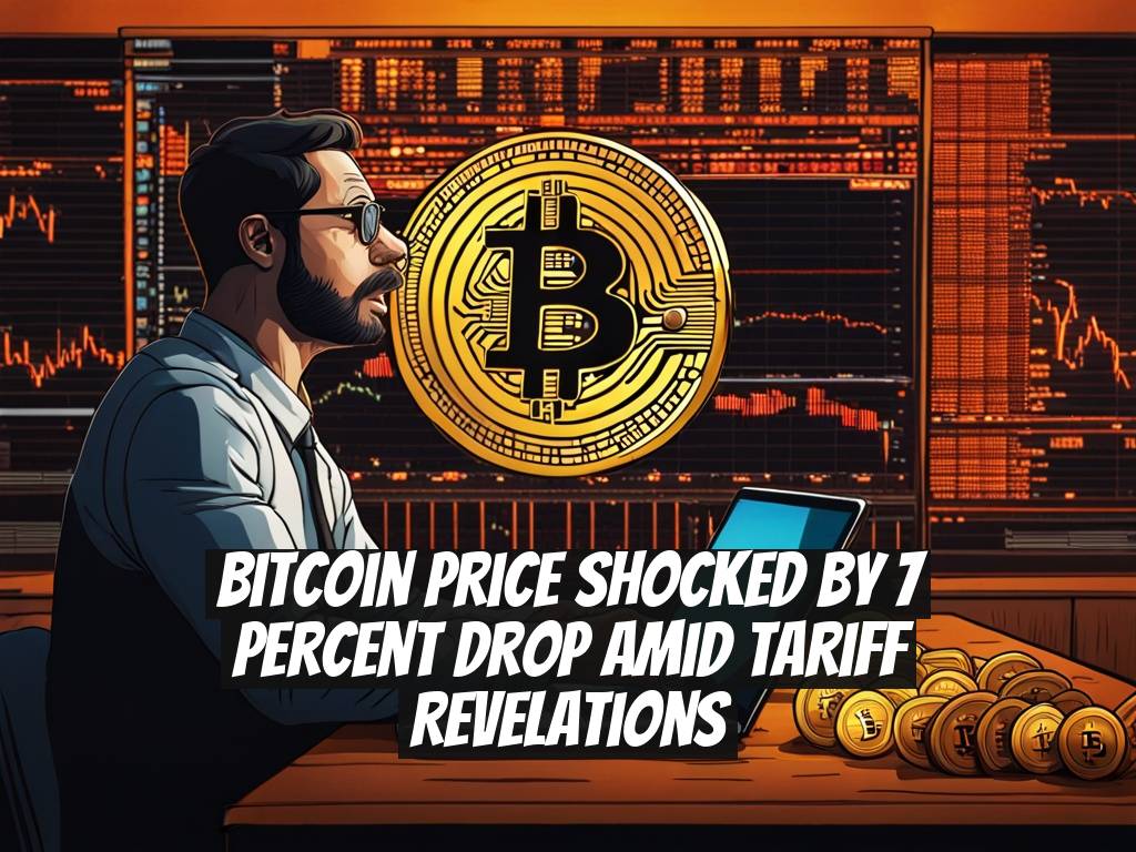 Bitcoin Price Shocked by 7 Percent Drop Amid Tariff Revelations