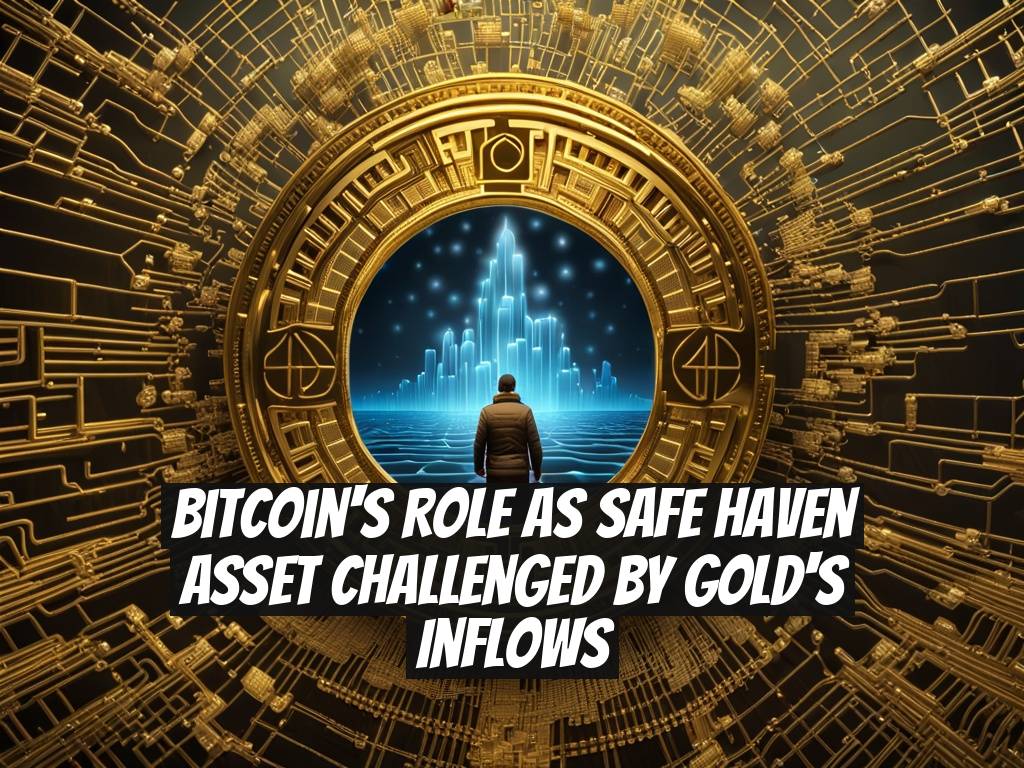 Bitcoin's Role as Safe Haven Asset Challenged by Gold's Inflows