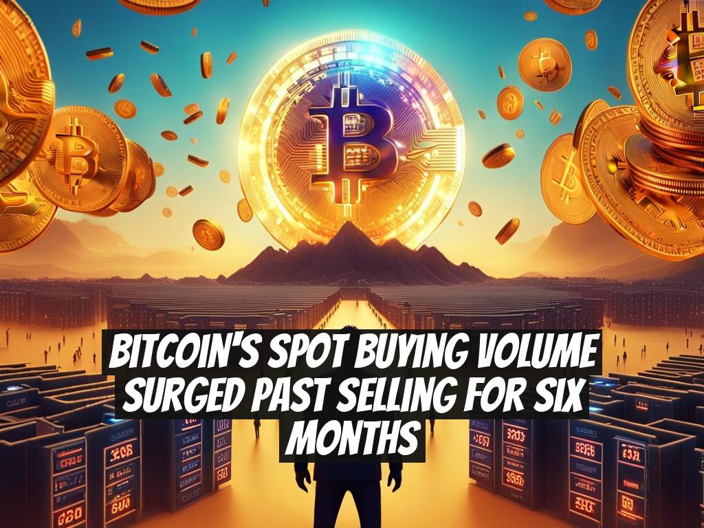 Bitcoin's Spot Buying Volume Surged Past Selling for Six Months